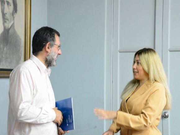 Visita de la Embajadora de la República de Armenia en Uruguay